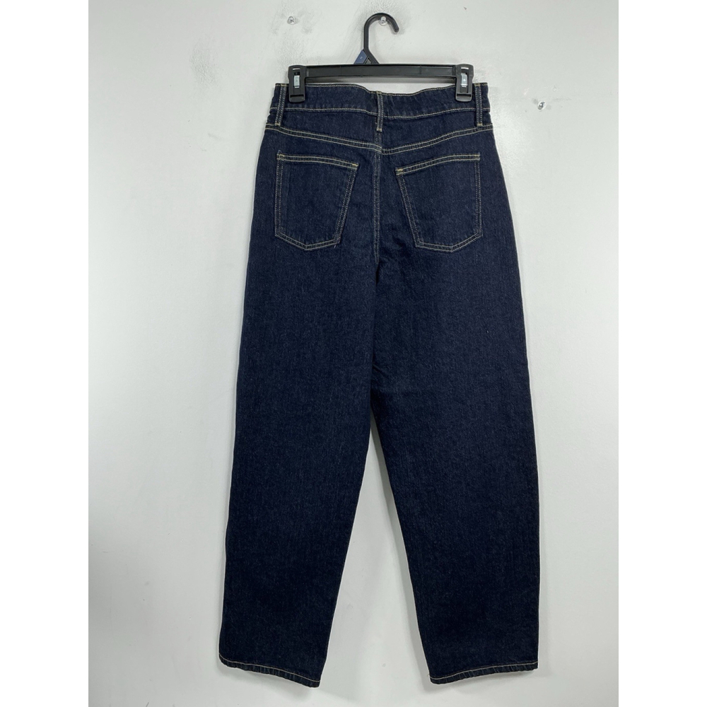 Woman’s NWT Free Assembly Blue Jeans Size 2 Wide Leg - Picture 2 of 7